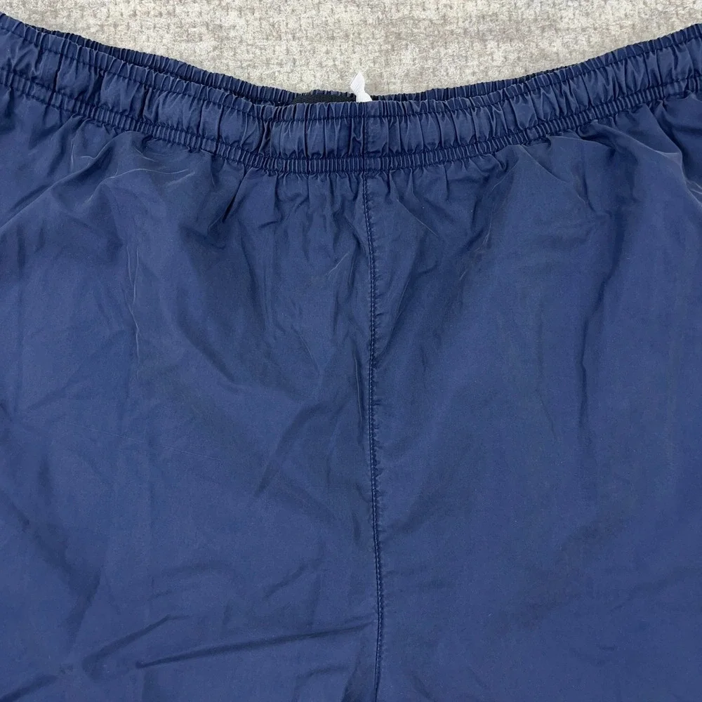 Vintage Y2K Nike Swim Trunks Men Large Navy Blue Bored Shorts Spellout‎ 2000s